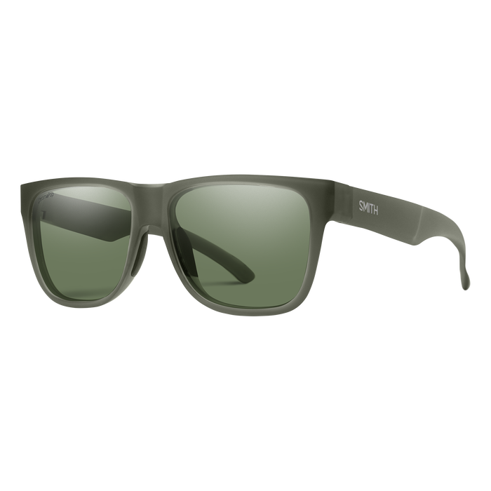 Smith Lowdown 2 Matte Moss Crystal Frame - ChromaPop Polarized Gray Green Lens - Polarized Sunglasses