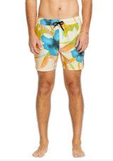 Volcom Mens Lido Print 16" Swim Trunks