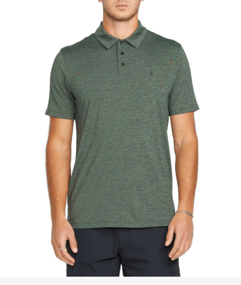 Volcom Mens Hazard Short Sleeve Polo
