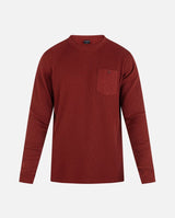 Hurley Mens Felton Thermal Crew Long Sleeve Shirt