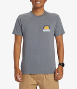 Quiksilver Mens Sunset Dreams Short Sleeve T-Shirt