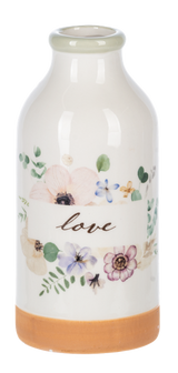 Ganz Peace Love & Hope Floral Vases - 3-Piece