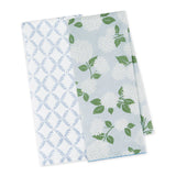 Design Imports Hydrangea Garden Dishtowel - Set of 2