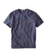 Marine Layer Mens Signature Embroidered Pocket Short Sleeve T-Shirt