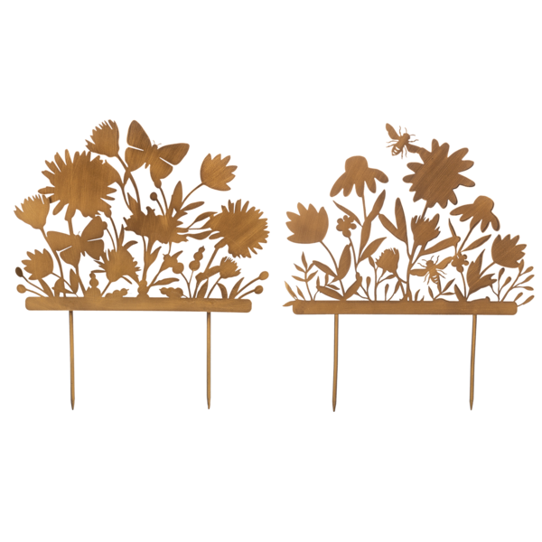 Ganz Cut-out Botanical & Insect Garden Stakes