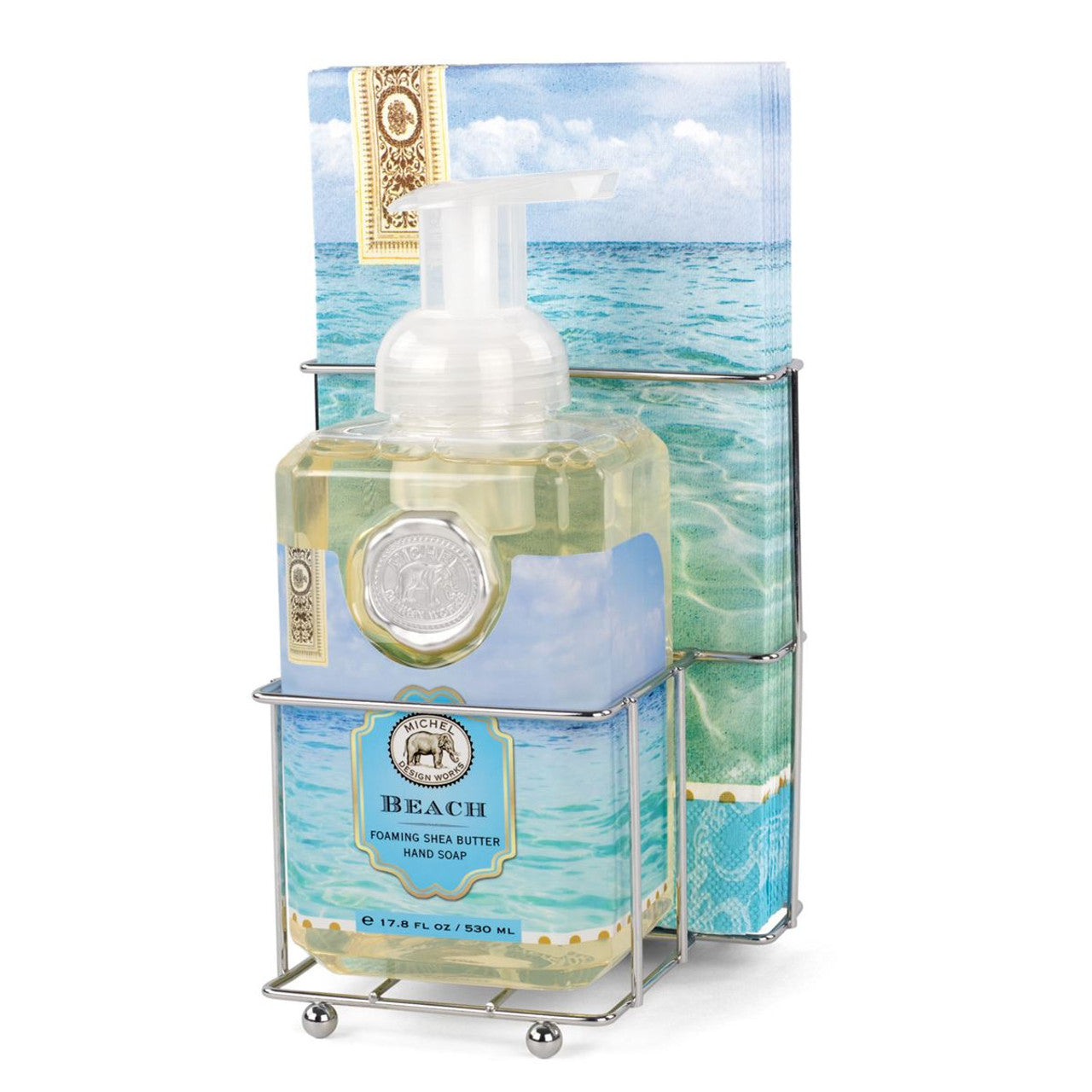 Michel Design Works Beach Foaming Soap Napkin Set