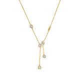 Michael Kors Gold-Plated Bezel Necklace