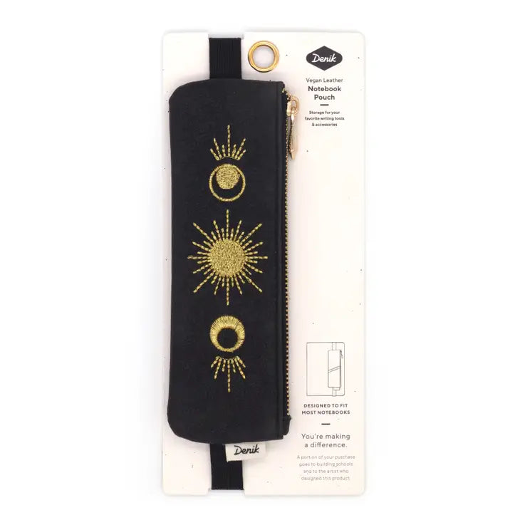 Denik Moon Phase Notebook Pouch
