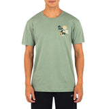 Hurley Mens Everyday Kuchar Surf Shack Short Sleeve T-Shirt