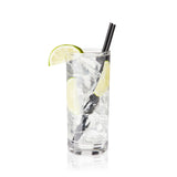 True Party Cocktail Black Straws - Set Of 100