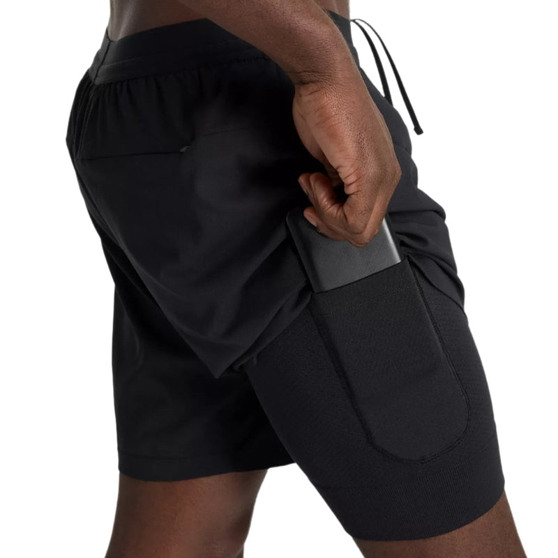 New Balance Mens AC Lined 7" Shorts