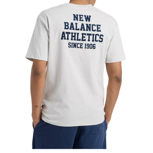 New Balance Mens Varsity Graphic Short Sleeve T-Shirt
