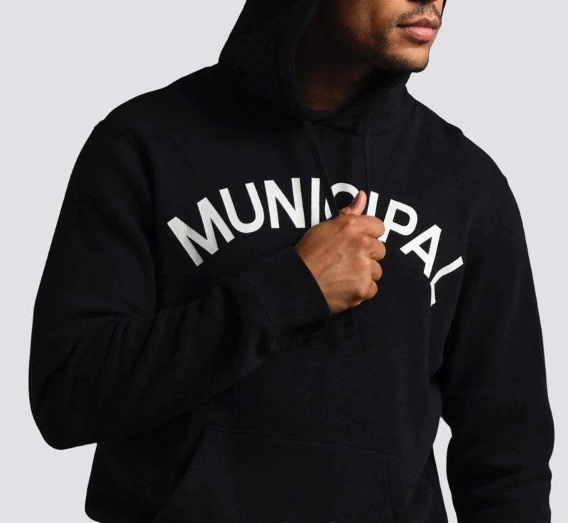 Municipal Mens Origin 300 Pullover Hoodie Sweatshirt