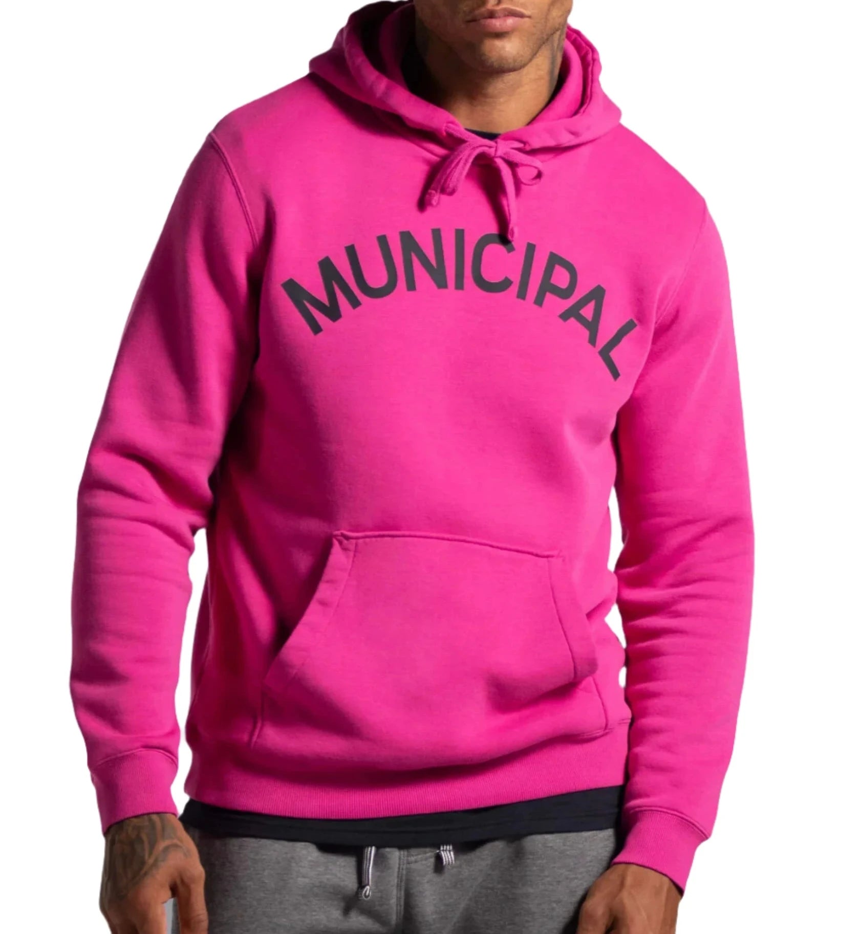 Municipal Mens Origin 300 Pullover Hoodie Sweatshirt