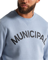 Municipal Mens Origin Fleece Crewneck Sweatshirt