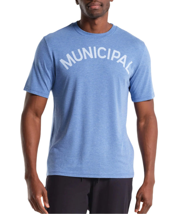 Municipal Mens Origin SuperBlend Short Sleeve T-Shirt