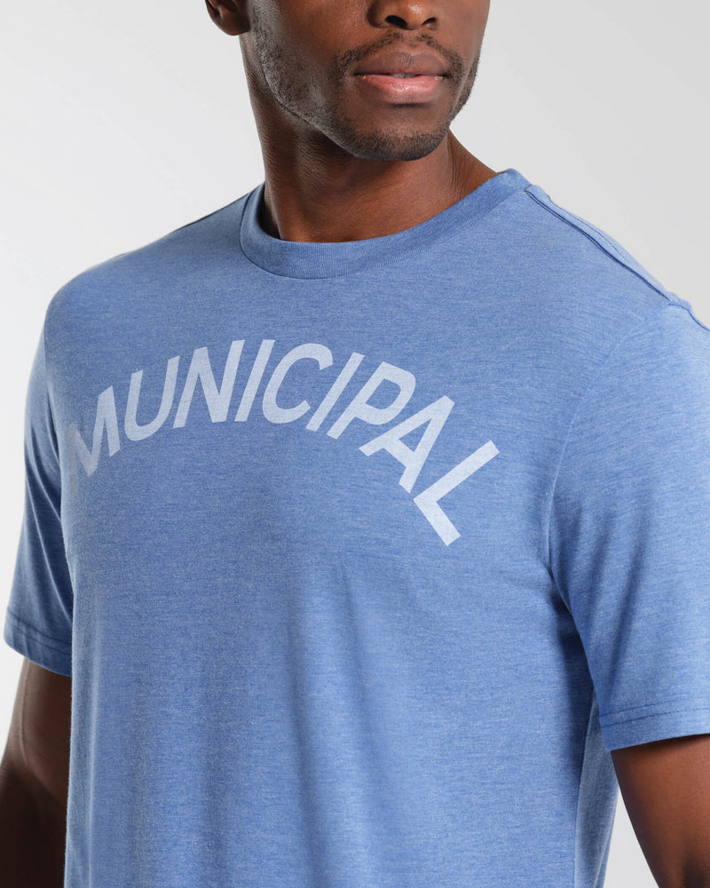 Municipal Mens Origin SuperBlend Short Sleeve T-Shirt