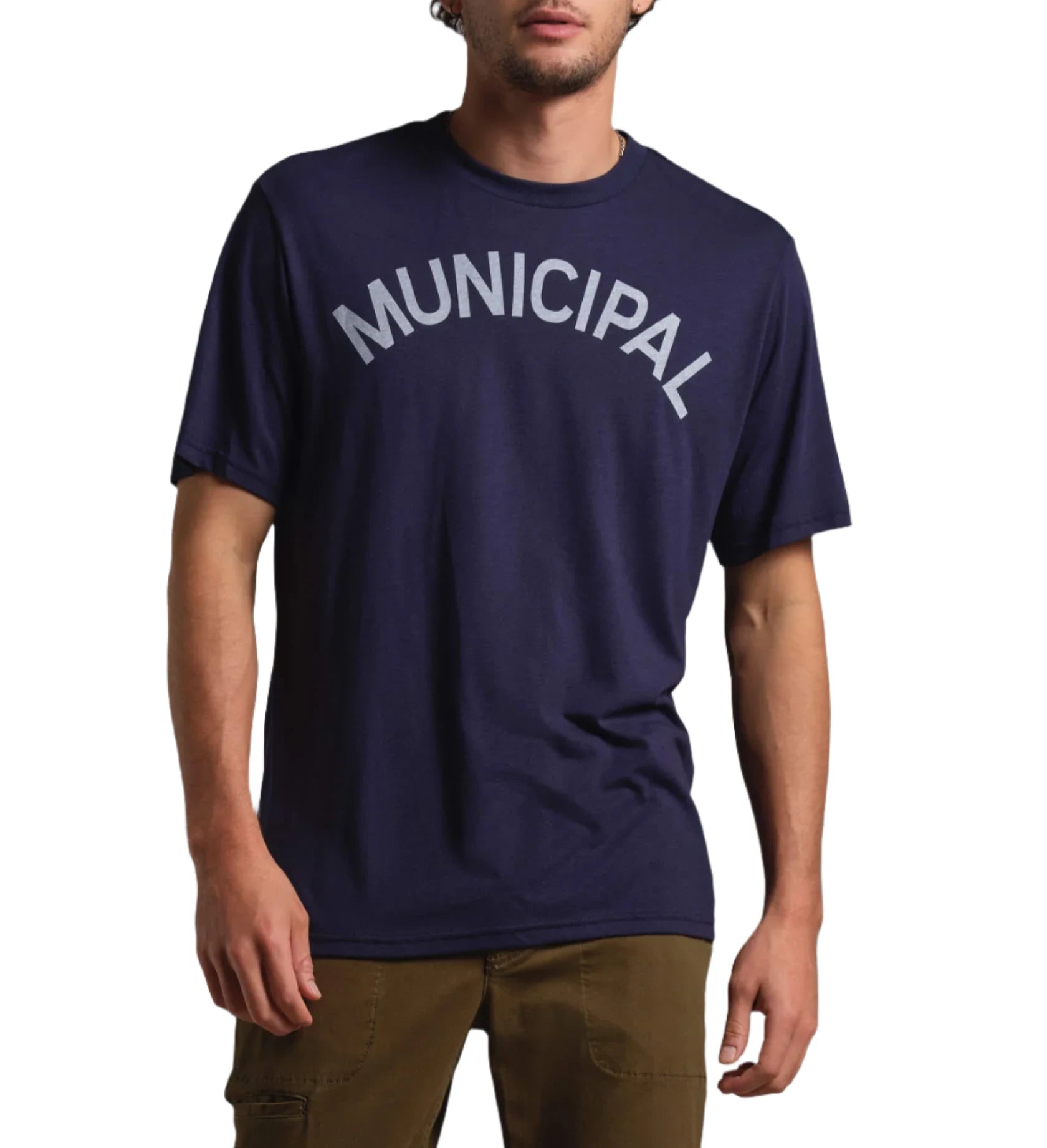 Municipal Mens Origin SuperBlend Short Sleeve T-Shirt