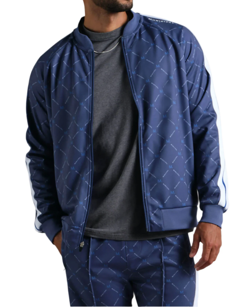 Municipal Mens Trackstar Full-Zip Jacket