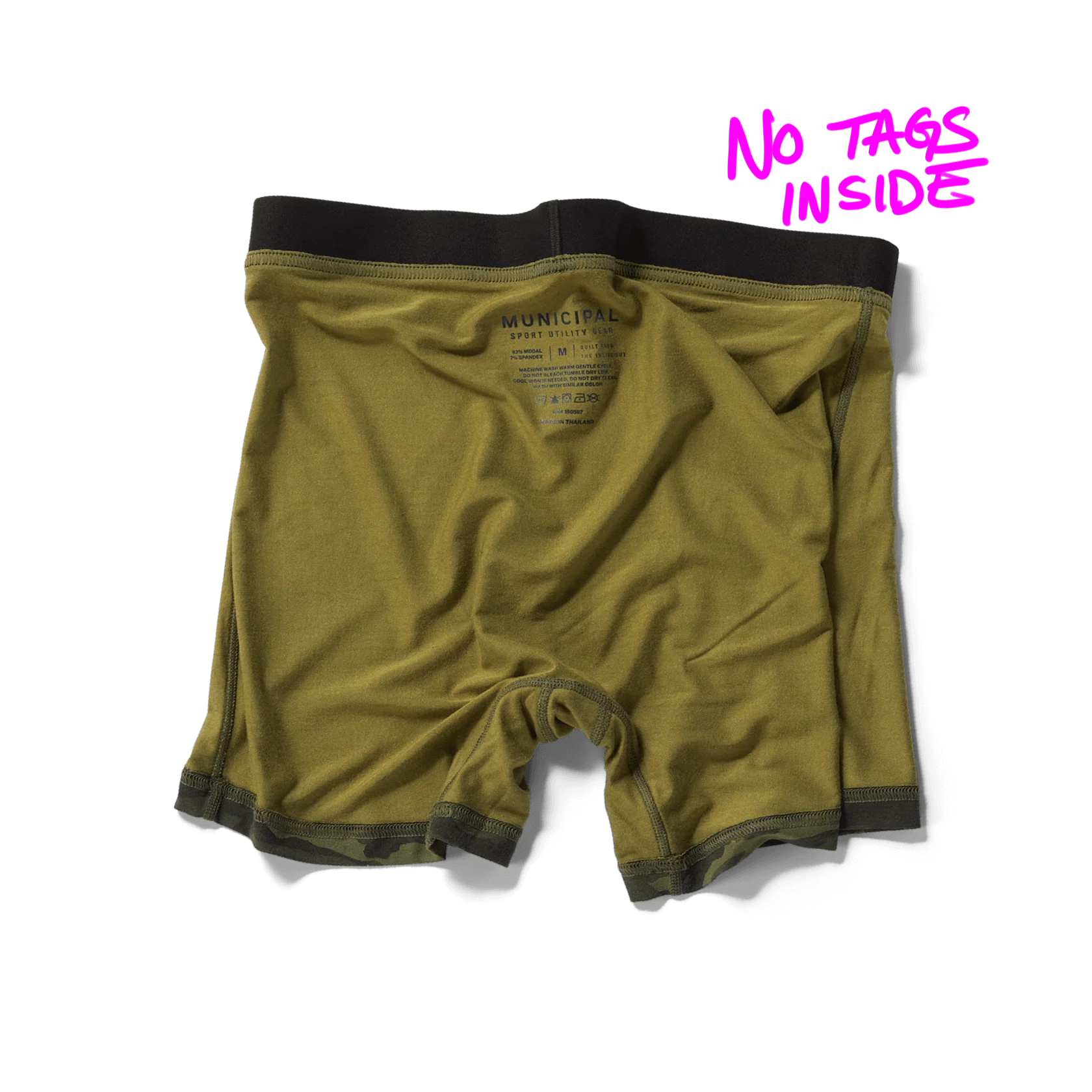 Municipal Mens Underdog Boxer Brief