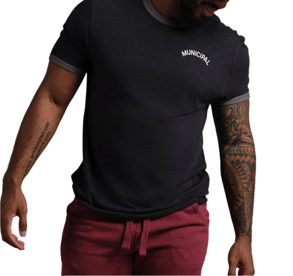 Municipal Mesn Varsity Short Sleeve T-Shirt