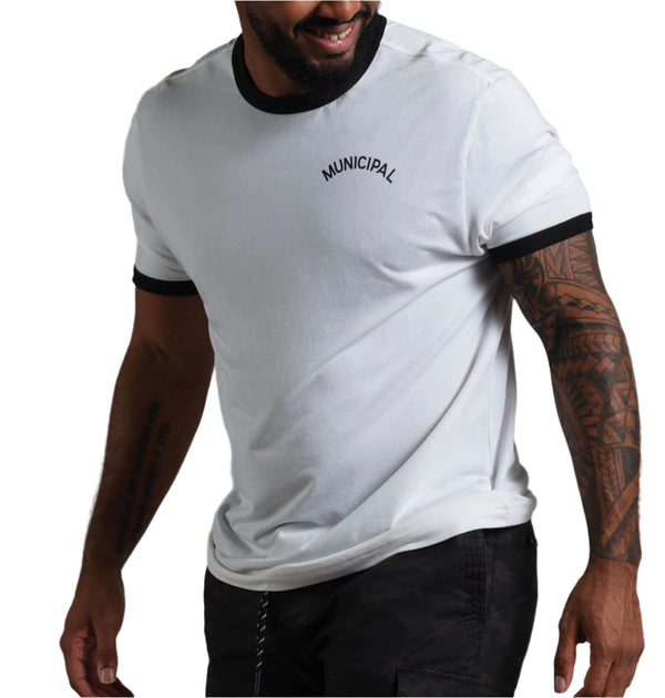 Municipal Mesn Varsity Short Sleeve T-Shirt