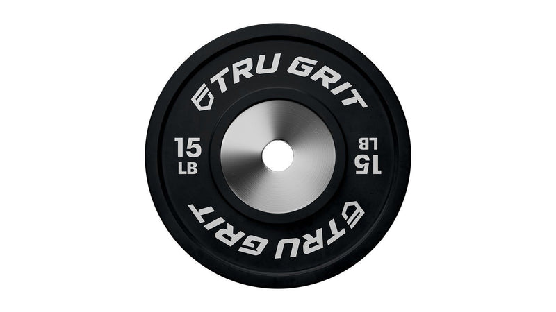 TRU GRIT Competition Series Bumper Plates 15 lbs. Pair