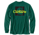 Carhartt Mens Loose Fit Heavy Weight Long Sleeve Pocket Shirt