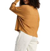 Billabong Womens Cozy Up Long Sleeve Top