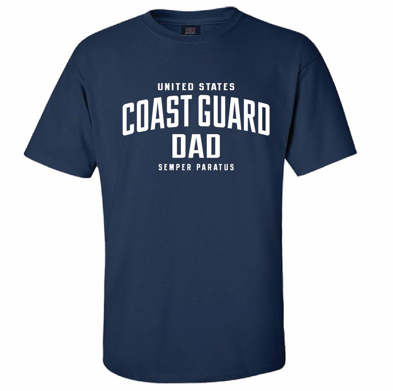 Coast Guard Mens Dad Short Sleeve T-Shirt