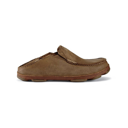 OluKai Mens Moloā Leather Slip On Shoe