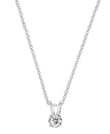 Effy 14K White Gold Diamond Pendant Necklace