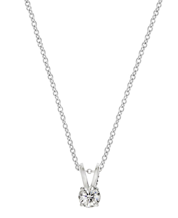Effy 14K White Gold Diamond Pendant Necklace