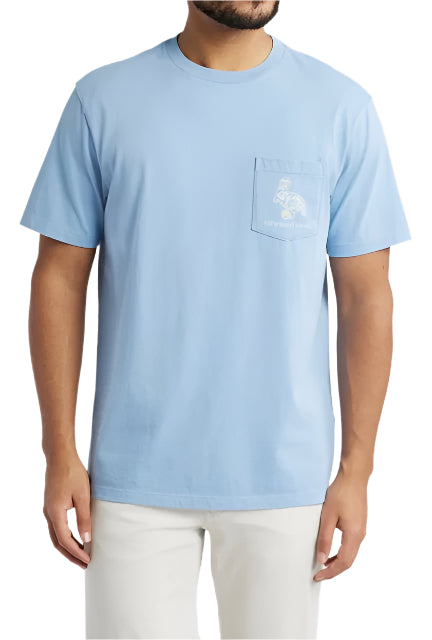 Vineyard Vines Mens Icon Fill Pelican Pocket Short Sleeve T-Shirt