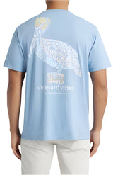 Vineyard Vines Mens Icon Fill Pelican Pocket Short Sleeve T-Shirt