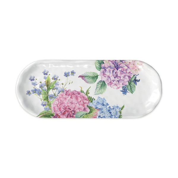 Michel Design Works Wild Hydrangea Melamine Accent Tray