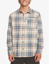 Quiksilver Mens Banchor Woven Long Sleeve Flannel Shirt