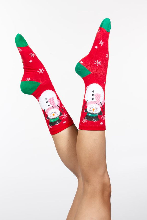 Legale Christmas Crew Socks - 2 Pack