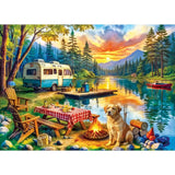 MasterPieces Time Away - The Lake is Calling 1000 Piece Jigsaw Puzzle