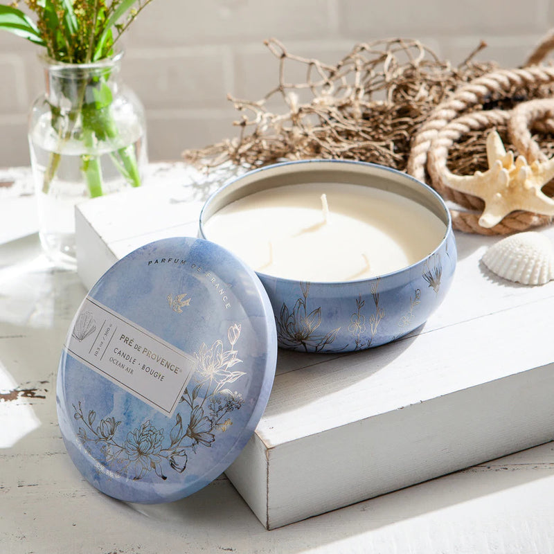 Pre de Provence Home Ambience Ocean Air 3-Wick Candle - 10.5 oz.