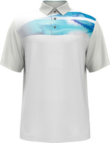 PGA Tour Mens Pro Series Short Sleeve Polo Shirt