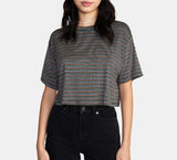 RVCA Womens Hooky Short Sleeve T-Shirt