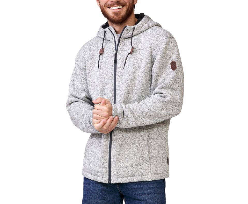 Free Country Mens Mountain Sweater Fleece Osprey Jacket