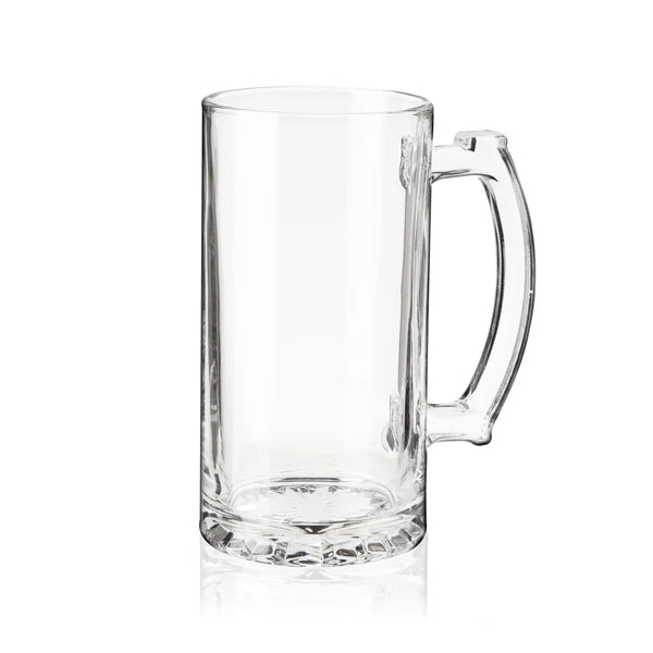 True Extra Large Glass Beer Stein - Set Of 2