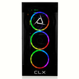 CLX SET VR-Ready Gaming Desktop - Liquid Cooled AMD Ryzen 9 7900X 4.7GHz 12-Core Processor, 32GB DDR5 Memory, GeForce RTX 4080 16GB GDDR6X Graphics, 1TB SSD, 4TB HDD, WiFi, Windows 11 Home 64-bit