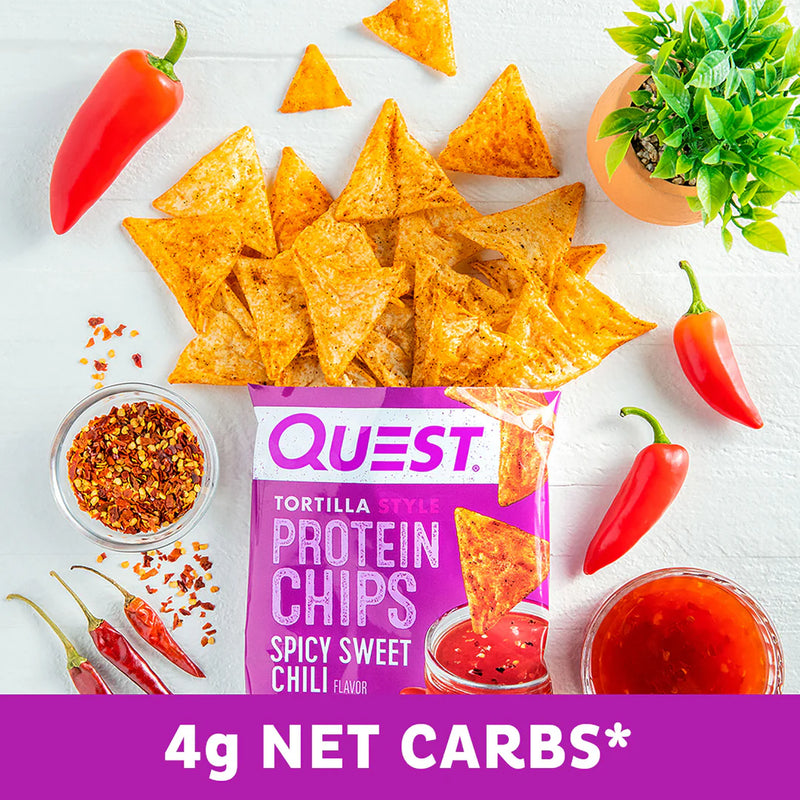 Quest Nutrition Spicy Sweet Chili Tortilla Chips - 8 oz.