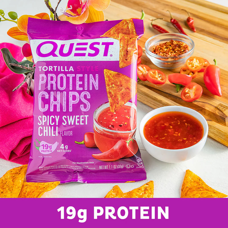 Quest Nutrition Spicy Sweet Chili Tortilla Chips - 8 oz.