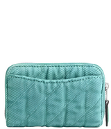 Coach Quilted Essential Small Zip Around Card Case Wallet