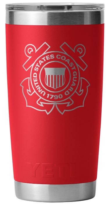 Coast Guard YETI Tumbler - 20 oz.