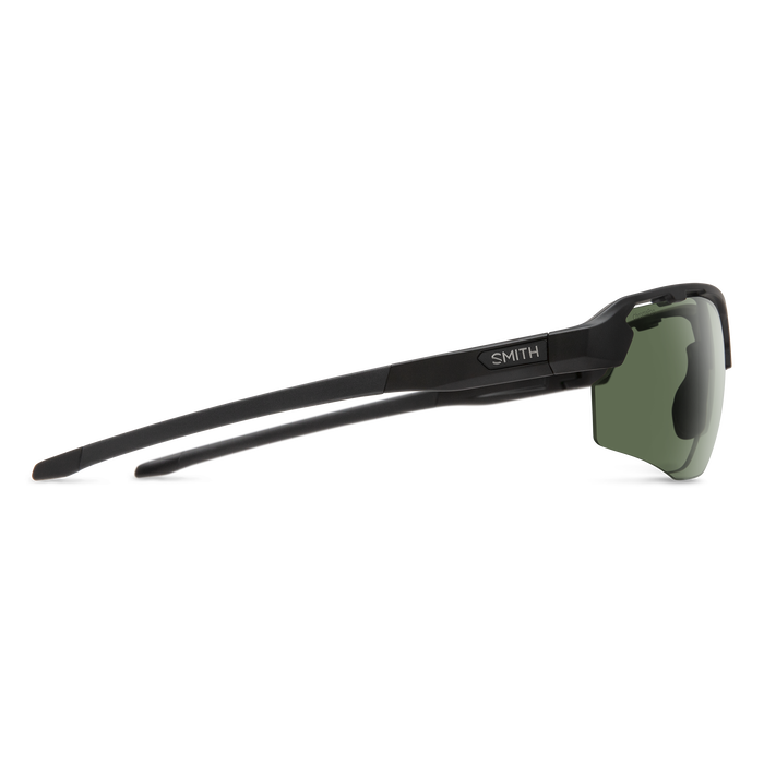 Smith Resolve Smith Resolve Matte Black Frame - ChromaPop Polarized Gray Green Lens ...